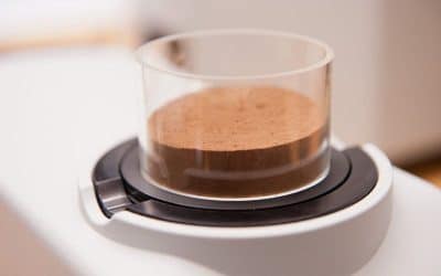 Misura il colore del cacao in polvere