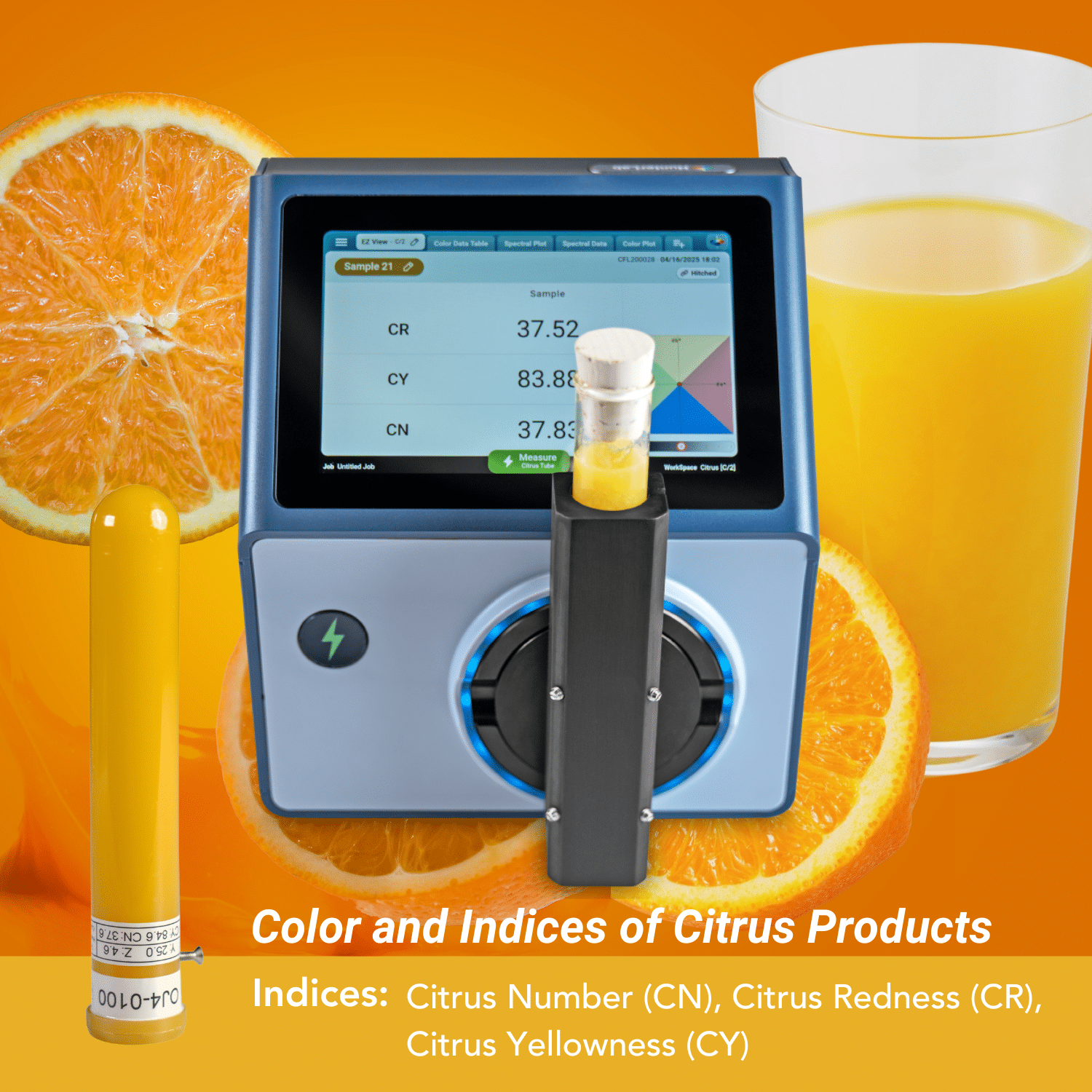 ColorFlex L2 Citrus von HunterLab